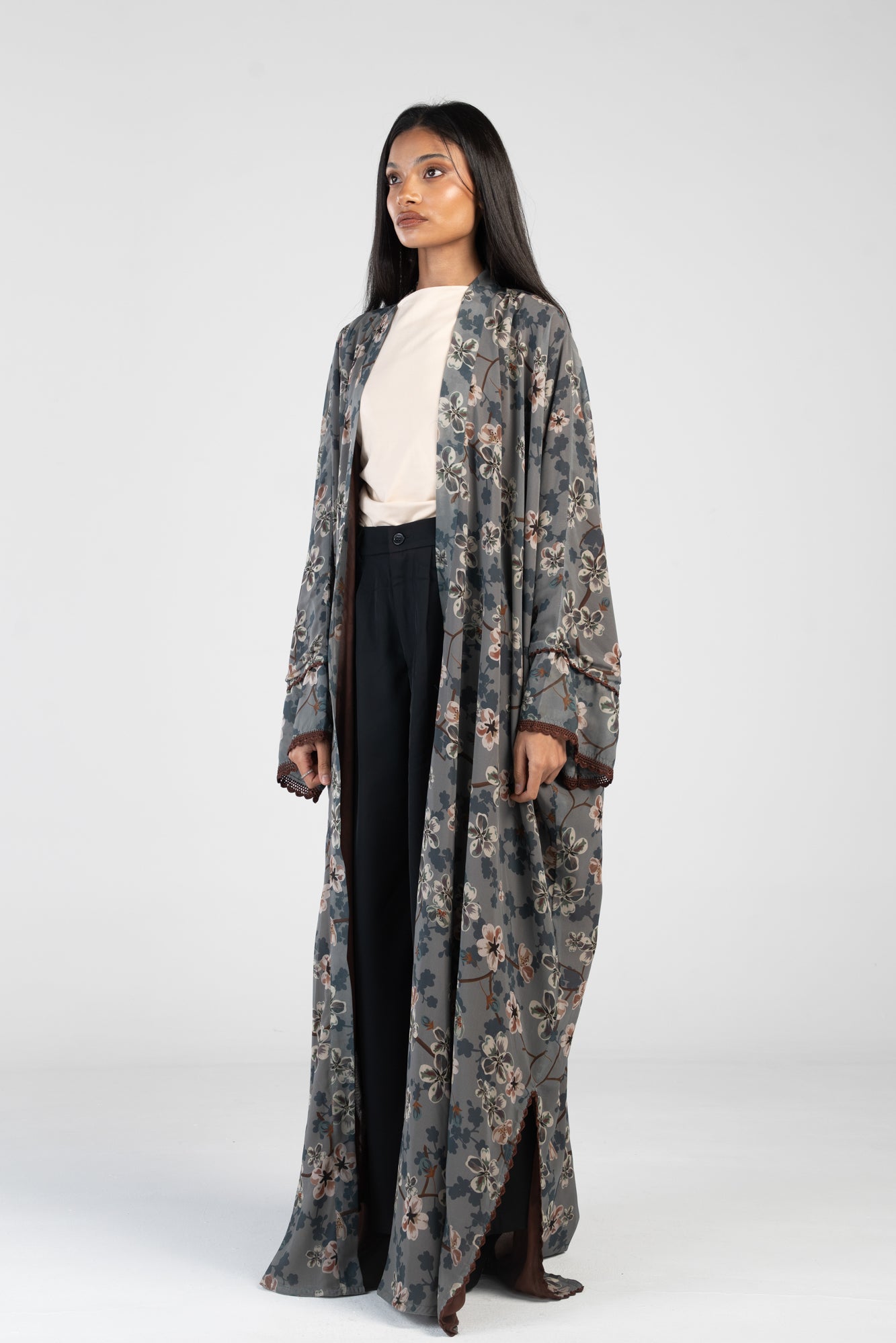Crochet chiffon- floral