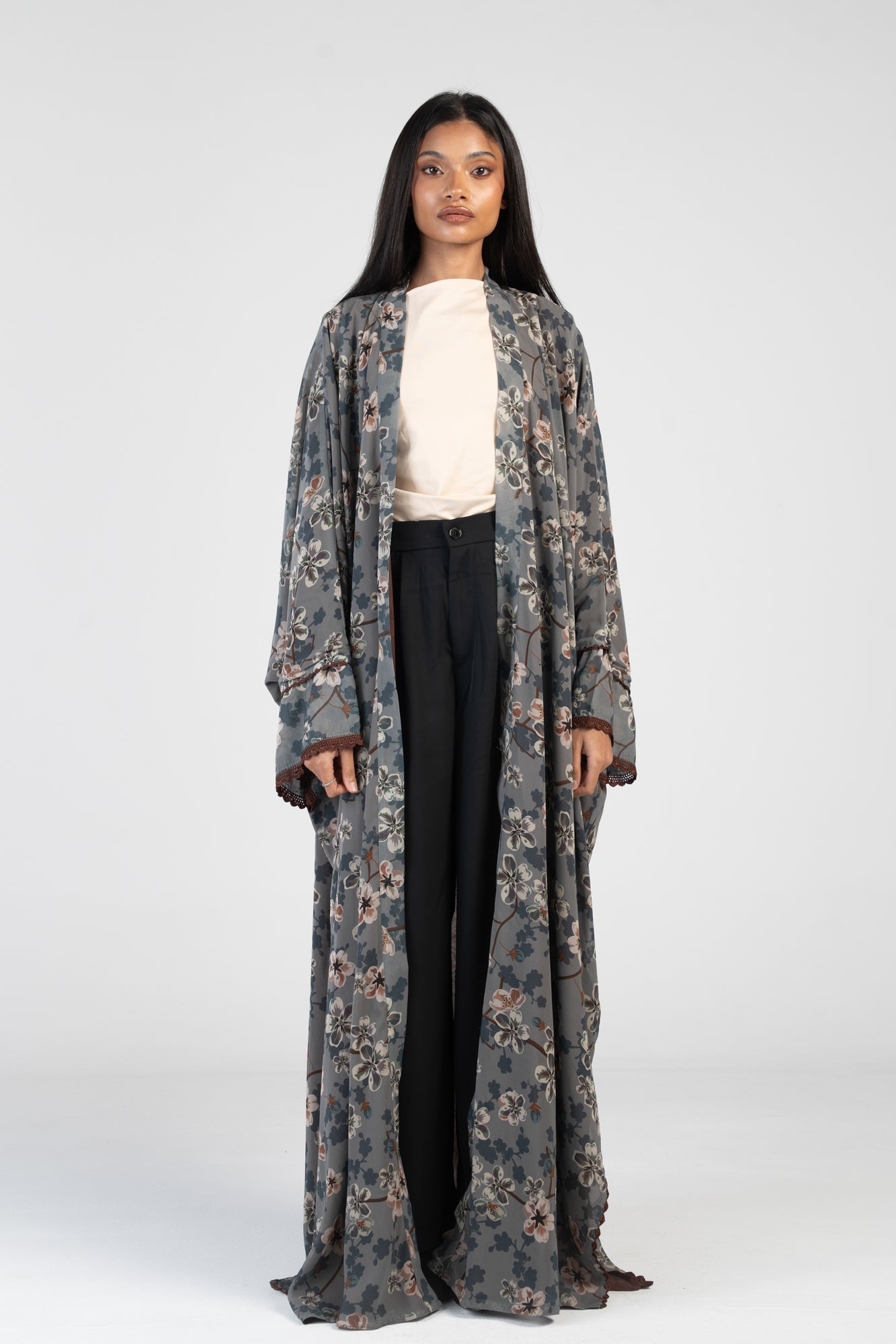 Crochet chiffon- floral