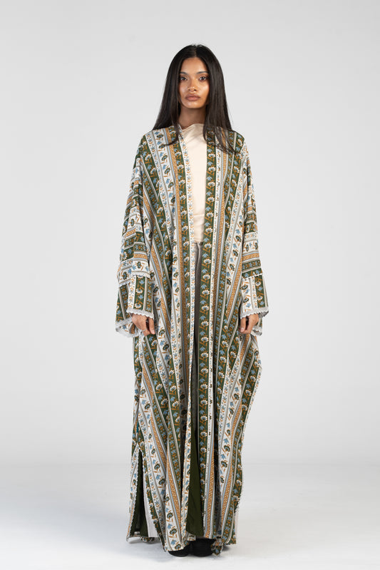 Crochet chiffon- green